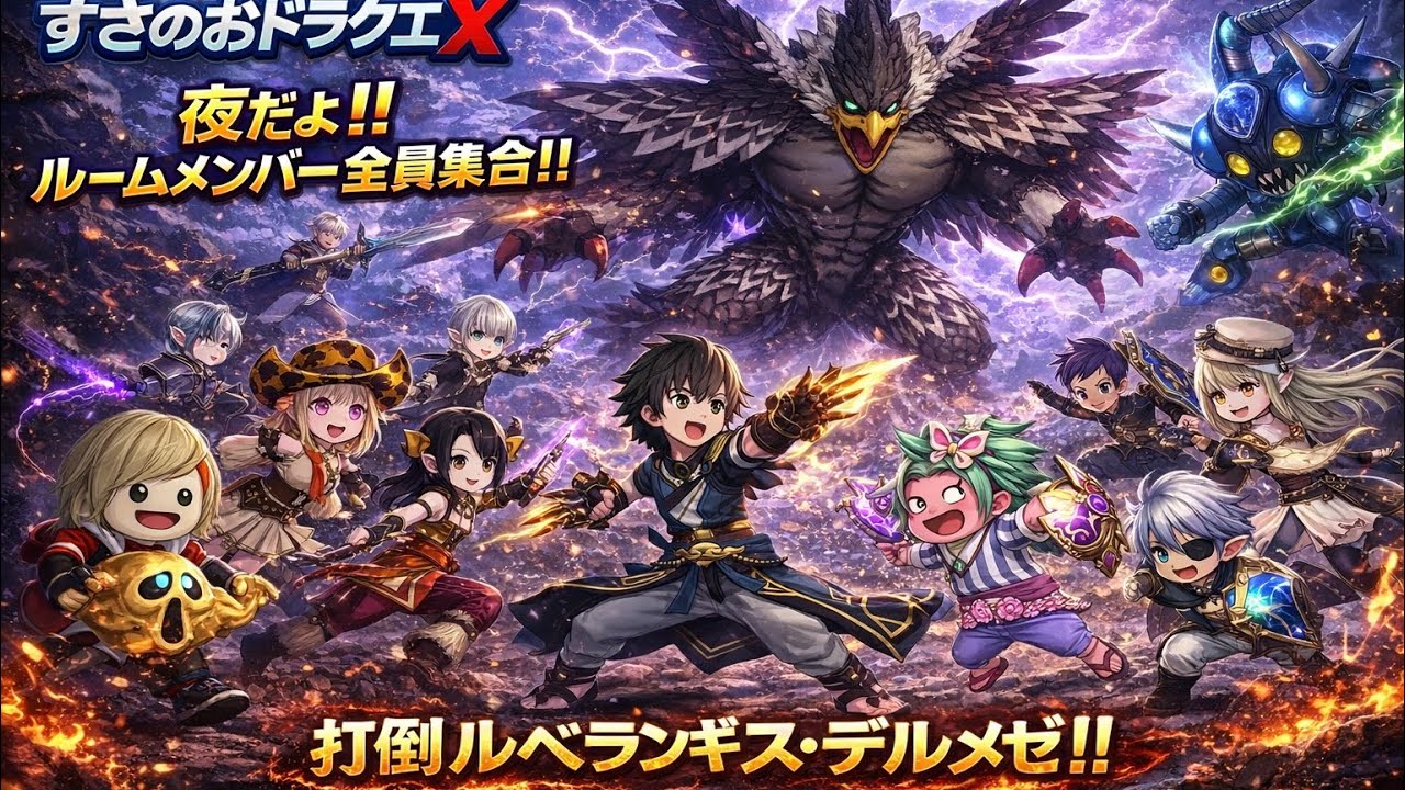 ドラクエＸ　デルメゼ４武特訓！人には謙虚さが大事です！