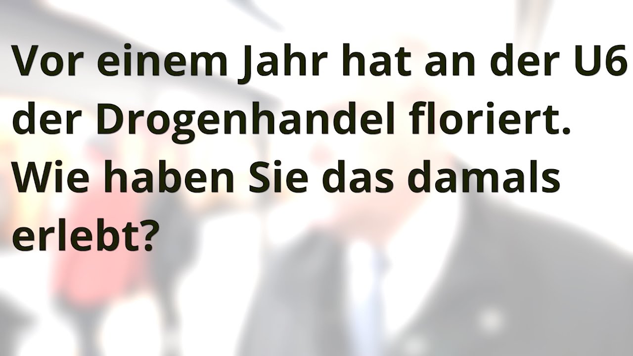 Mit dem Justizminister in der U6