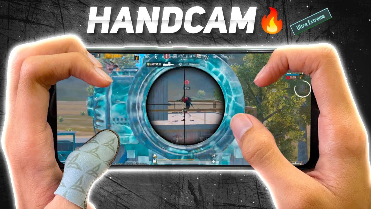 Best HANDCAM 5 Fingers Claw With Gyroscope 😱 | ROG Phone 6 - 120 FPS Gameplay! | PUBG Mobile