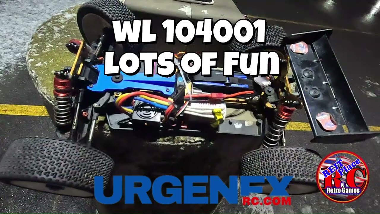 3s rip URGENEX wltoys 104001 QUick Clip #wltoys #rccar #urgenex