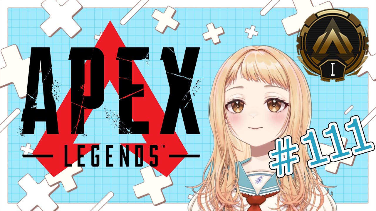 【APEX】1v1練習してから。ウィングマンとボセックしか使わないVtuberのランク旅 #110