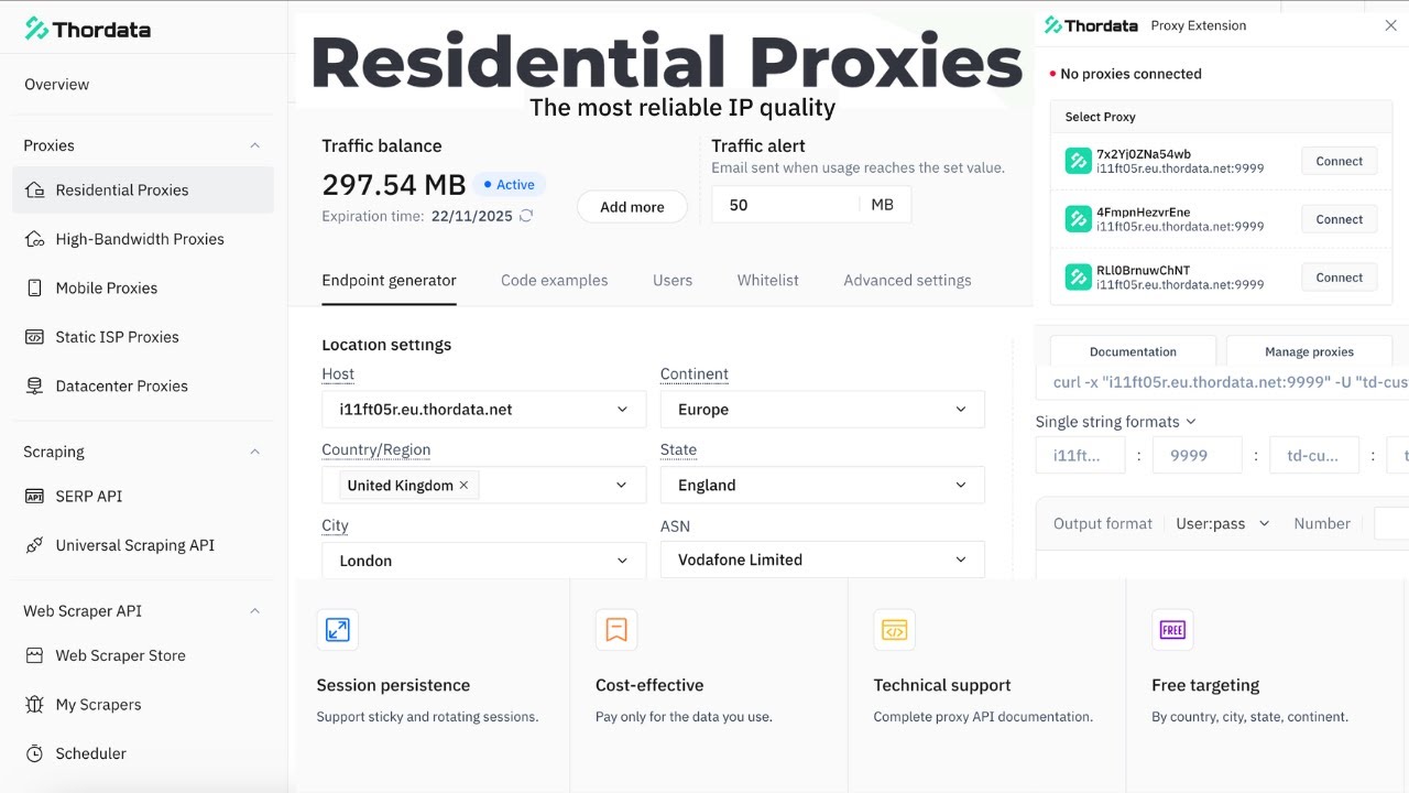 Thordata Residential Proxies Review 2026 (Setup, Pricing, Dashboard + Extension Test)
