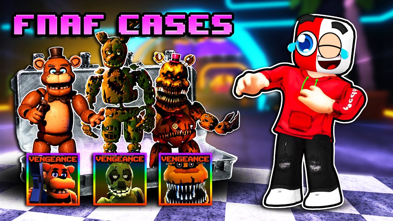 I Opened CUSTOM CASES In Five Nights TD...