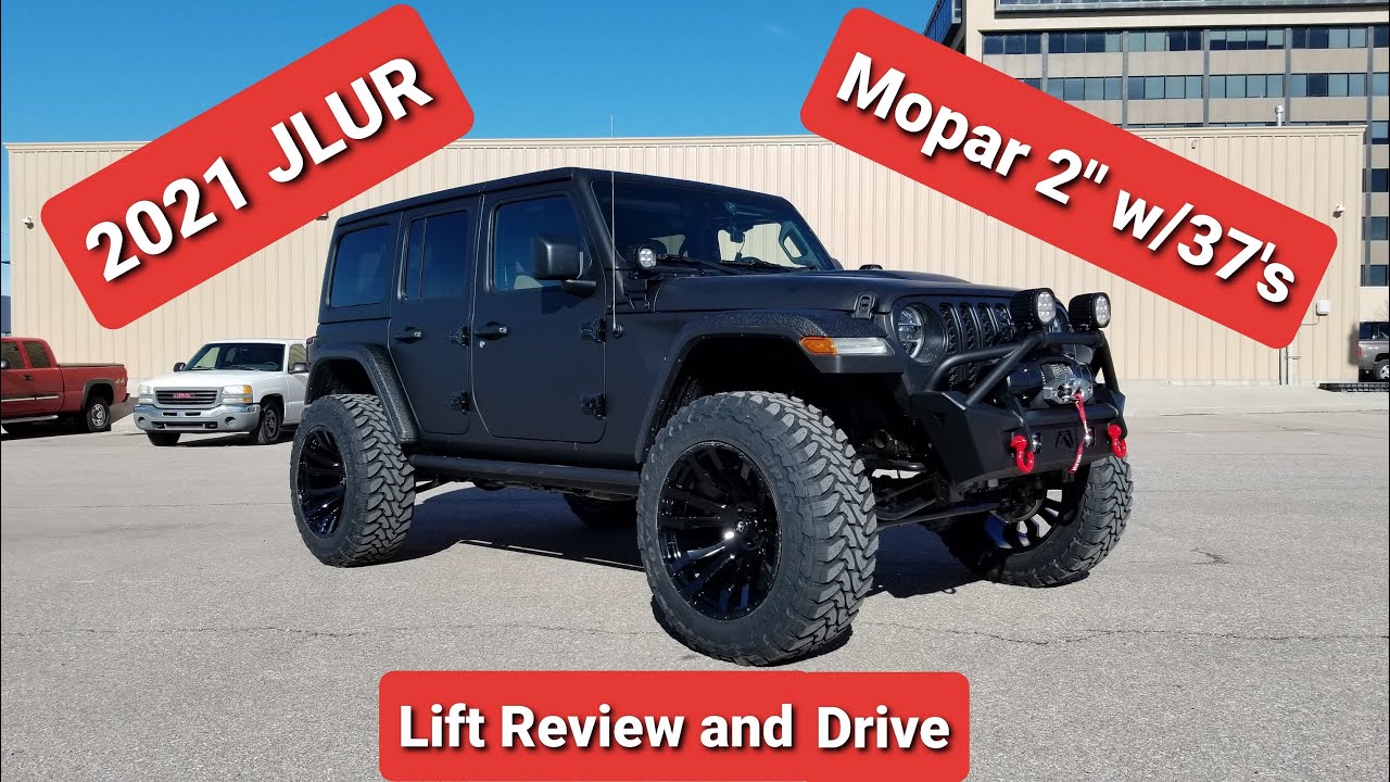 2021 Jeep Wrangler Unlimited Rubicon JLUR Mopar lift with 37's Test Drive and Acceleration Review