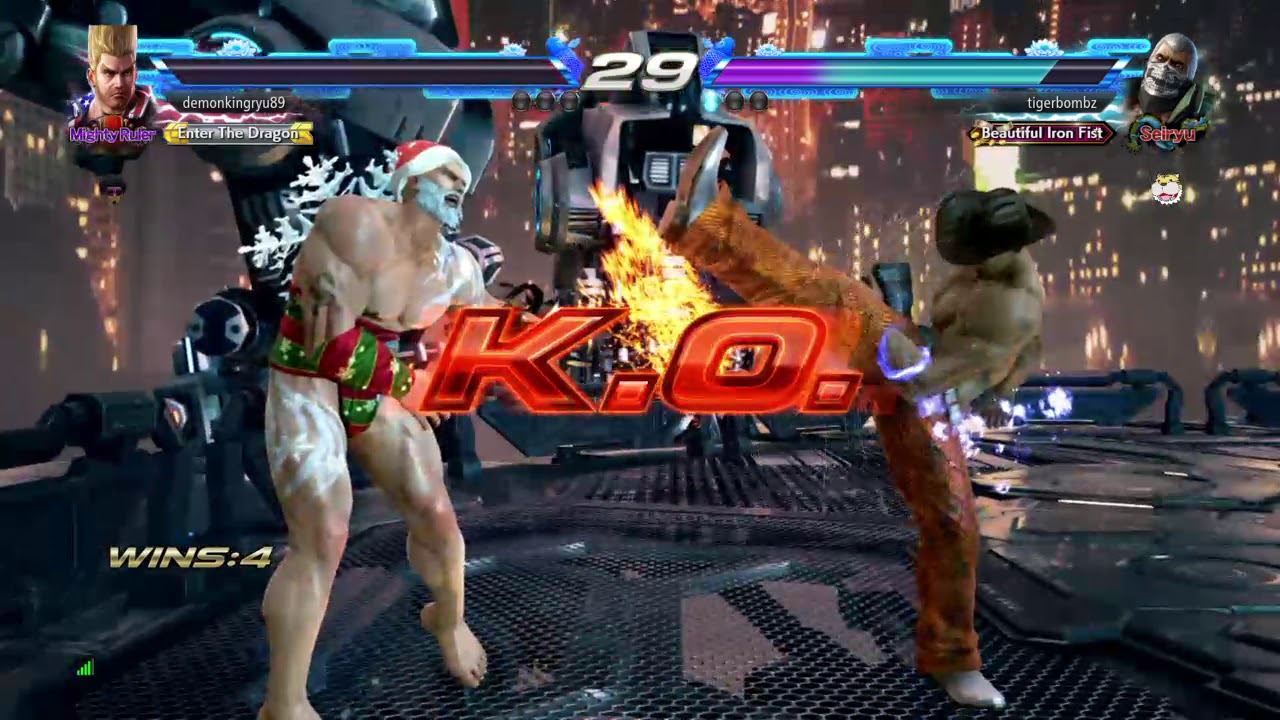 Tekken 7 demonkingryu89(paul) vs Tigerbombz(bry)