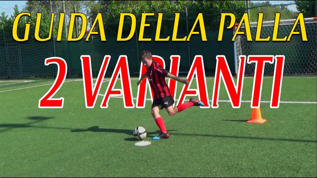 GUIDA DELLA PALLA CON IL CAMBIO DI DIREZIONE - ALLENAMENTO - MILAN JUNIOR CAMP
