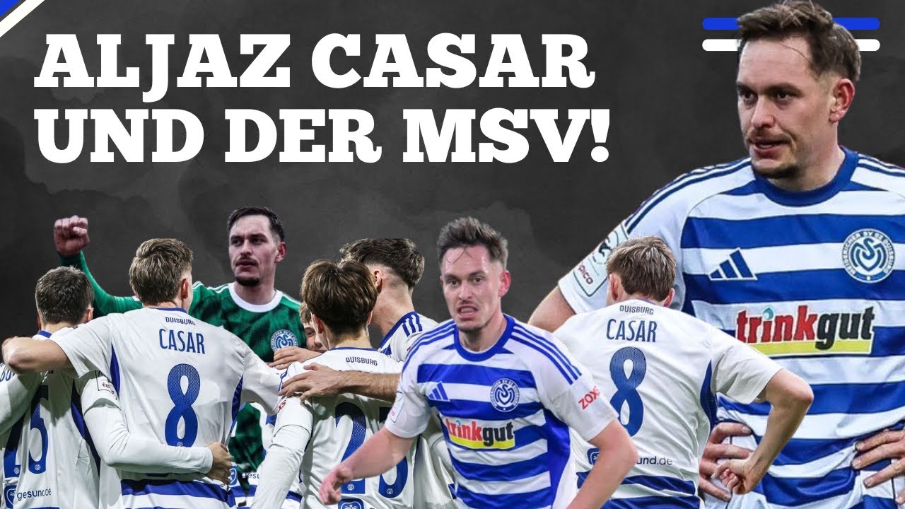 MSV Duisburg Heimerfolg & Premieren-Tor – Aljaž Casar zu Gast | 