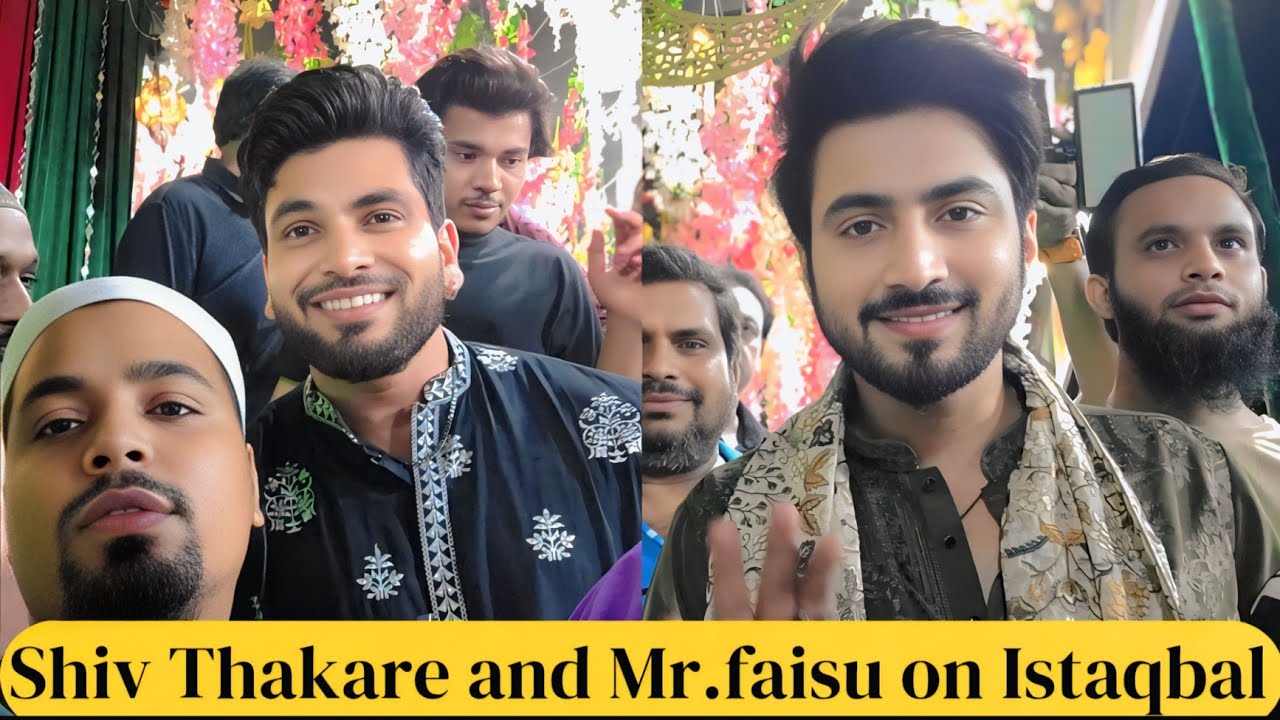 Mr Faisu & Shiv Thakare & Jackie Shroff Sir & Tahir Sir | Istaqbal Vlog 🔥