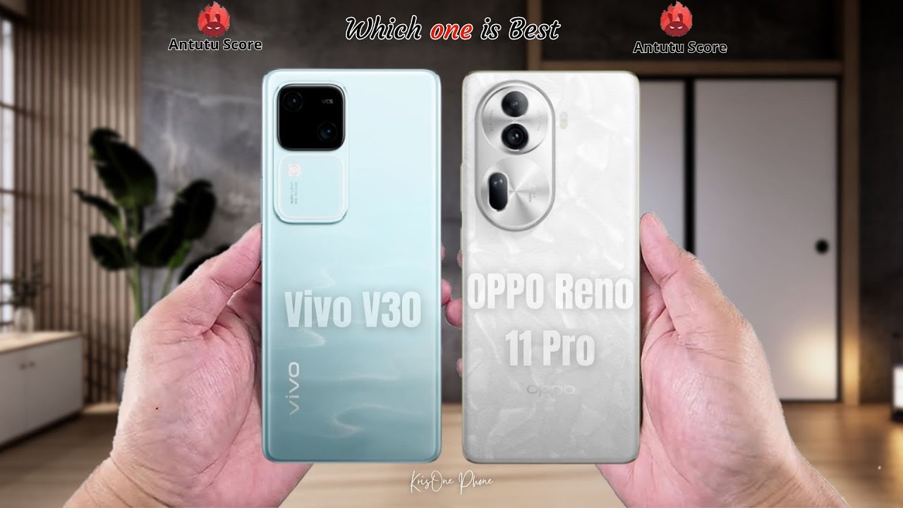 Vivo V30 vs OPPO Reno 11 Pro | Watch before buying ⚡Which one is Best