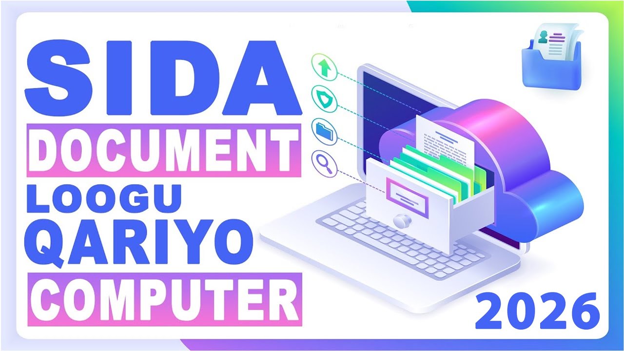 BARO SIDA XOGTA COMPUTER KAAGA LOO QARSADO 2026