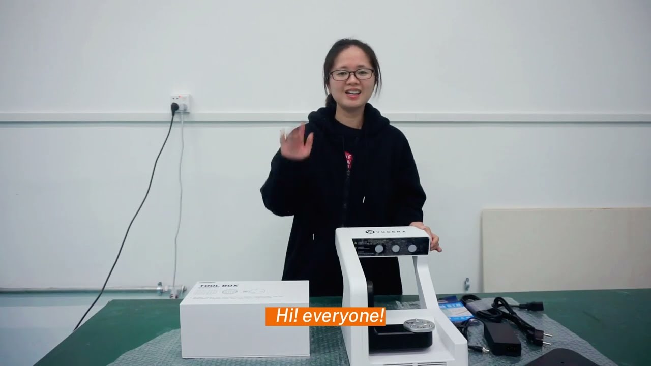 How to install Yucera dental desktop scanner?