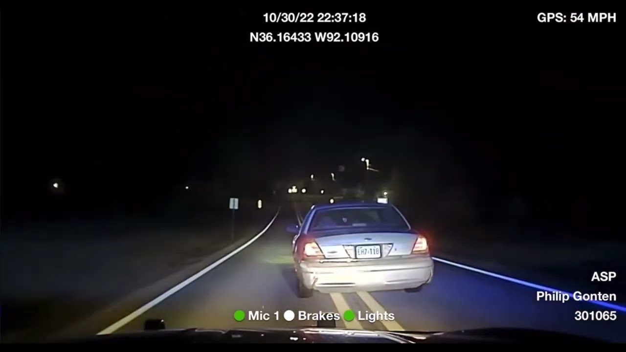 Arkansas State Trooper Charger VS Crown Vic DWI / PIT