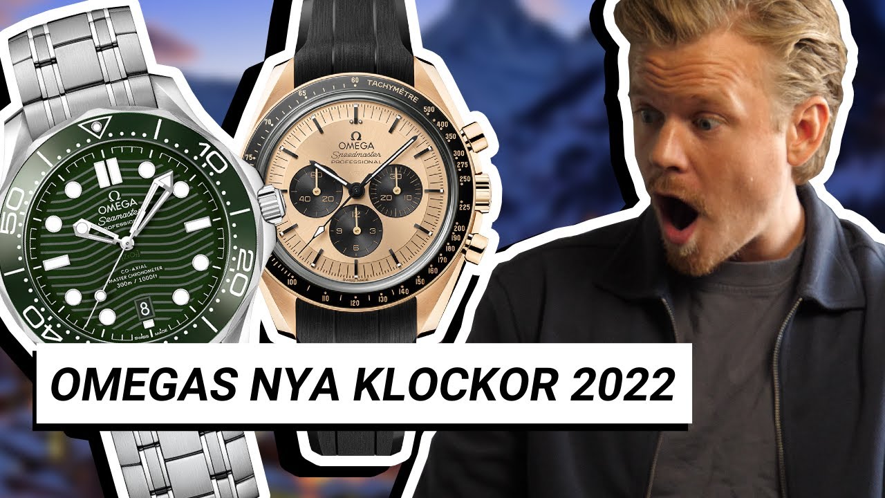 Omegas NYA klockor 2022 - Rolex Hulk D&ouml;daren
