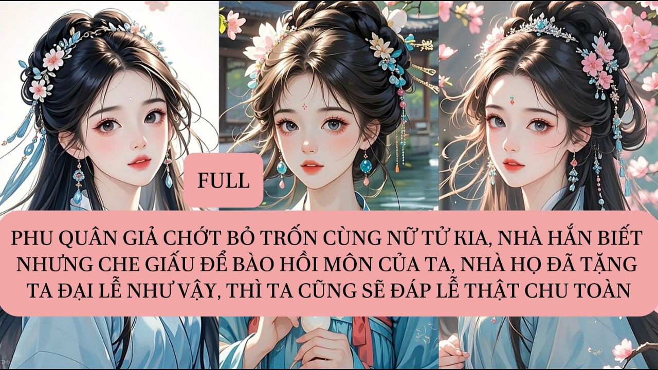 PHU QUÂN GIẢ CHỚT BỎ TRỐN CÙNG NỮ TỬ KIA, NHÀ HẮN BIẾT NHƯNG CHE GIẤU ĐỂ BÀO HỒI MÔN CỦA TA, NHÀ...