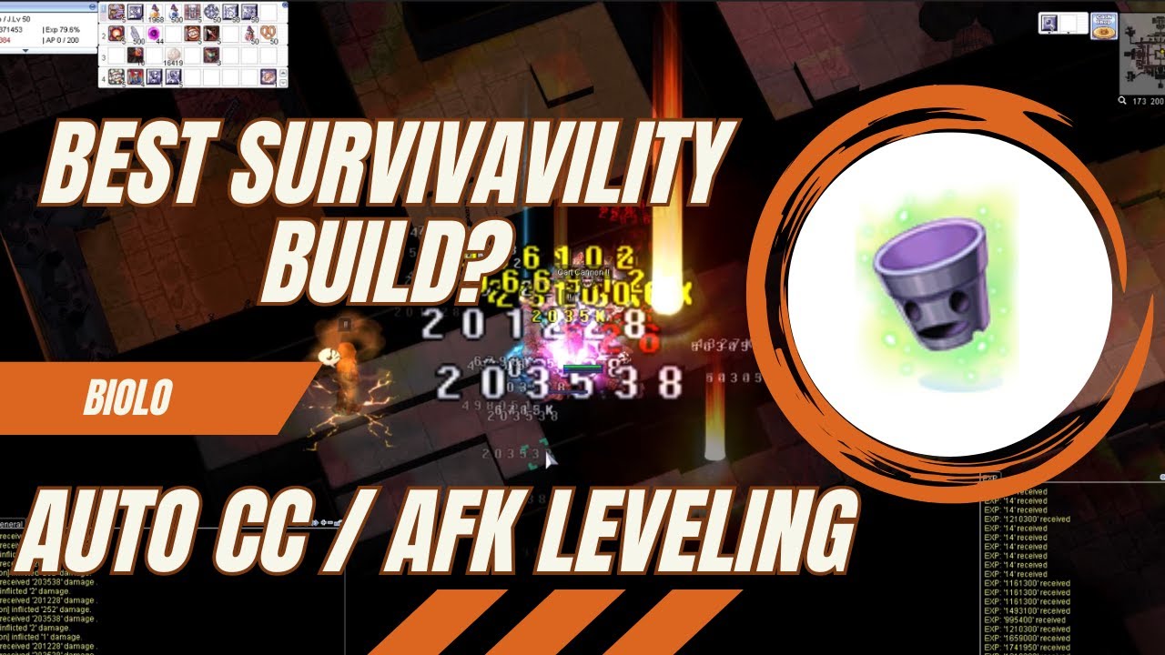 [iRO Chaos] Biolo - AFK Leveling?