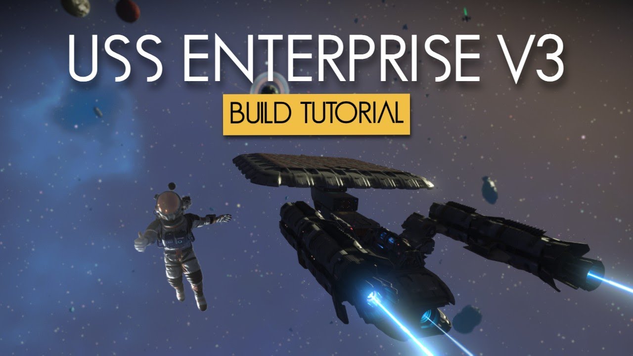 No Man's Sky Voyagers | NMS (USS) Enterprise V3 Build Tutorial