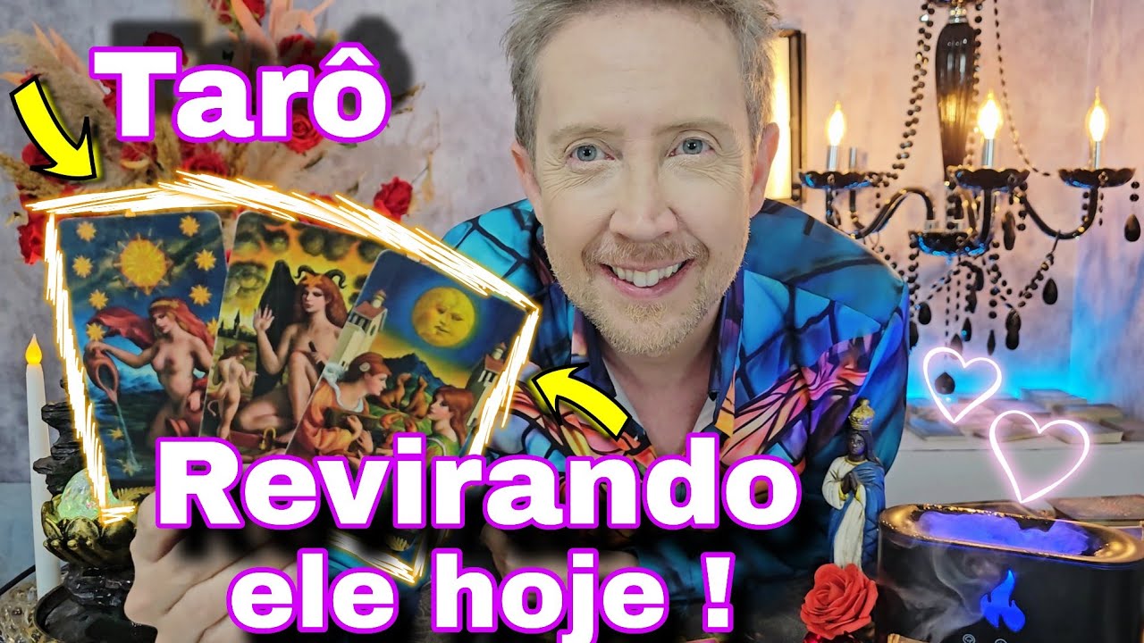 REVIRANDO ELE HOJE ! TUDÃO SOBRE ELE EM RELAÇÃO A VOCÊ ? O QUE ELE QUER COM VOCÊ ? reidooráculo hoje