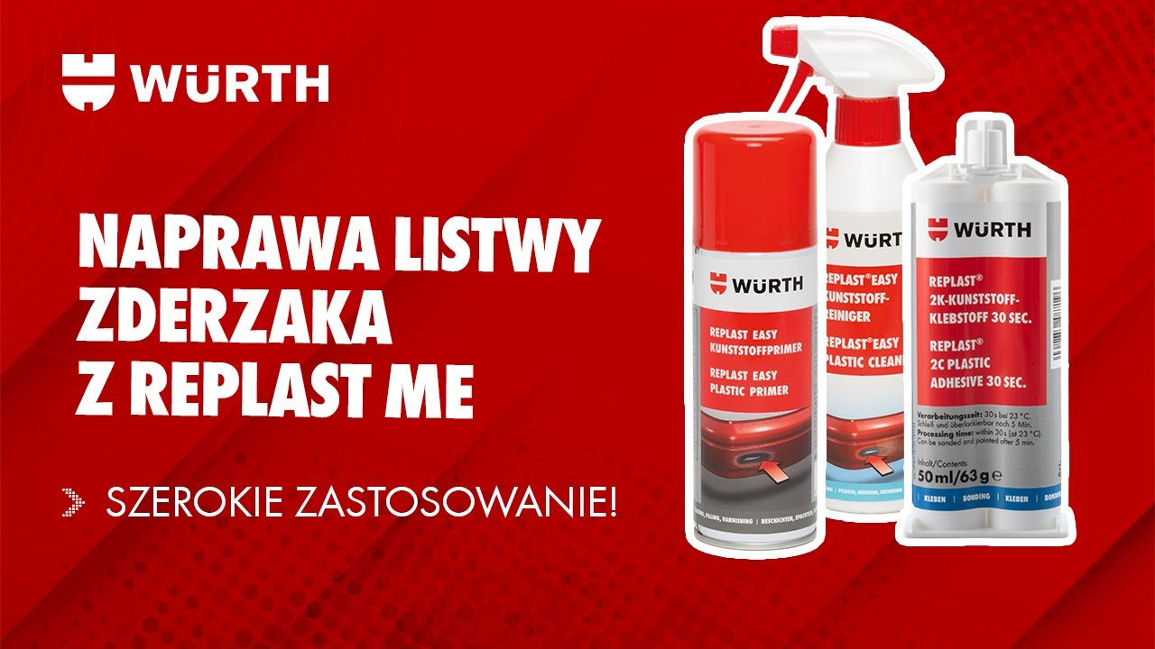 REPLAST ME NAPRAWA LISTWY ZDERZAKA