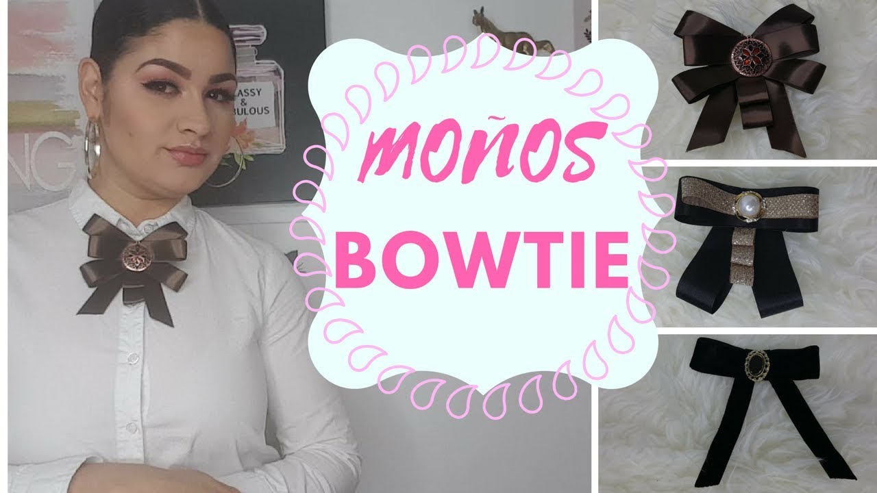 DIY// MOÑOS VICTORIANOS/ BOW BROOCH/TENDENCIAS 2018