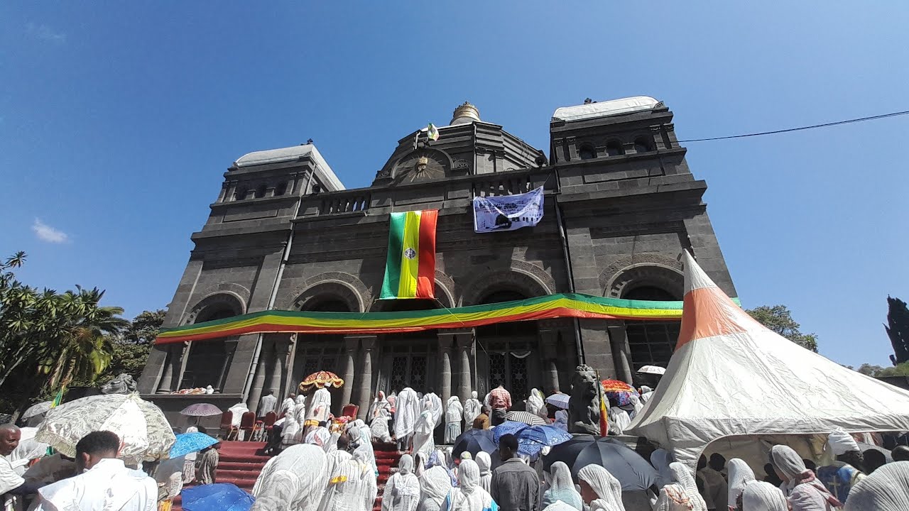 4ኪሎ ቤተመንግስት  አጠገብ የምትገኝው በዓታ ነገስት ለማርያም የንግስ በዓል