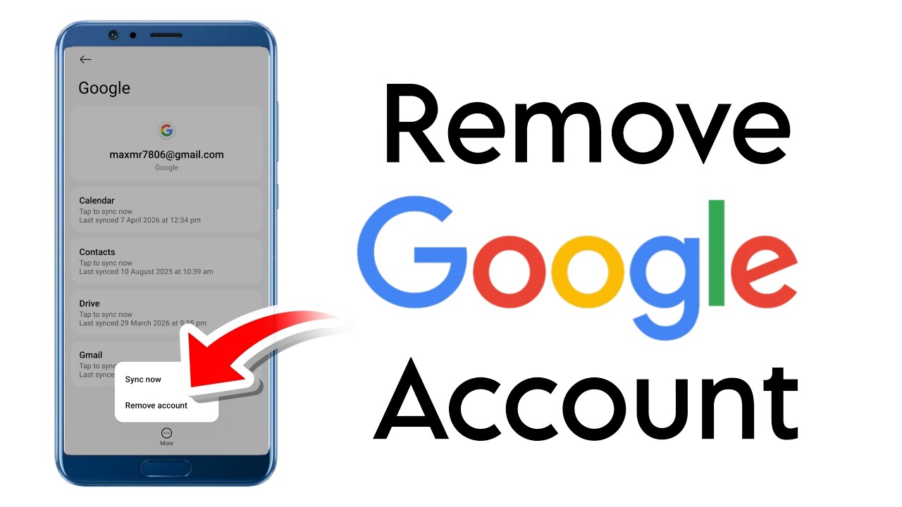 Как удалить аккаунт Google с Android-телефона