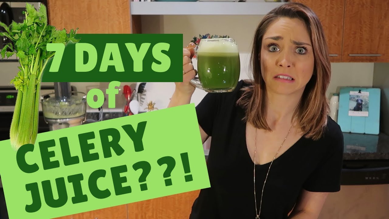 I drank celery juice for 7 days - what happened??