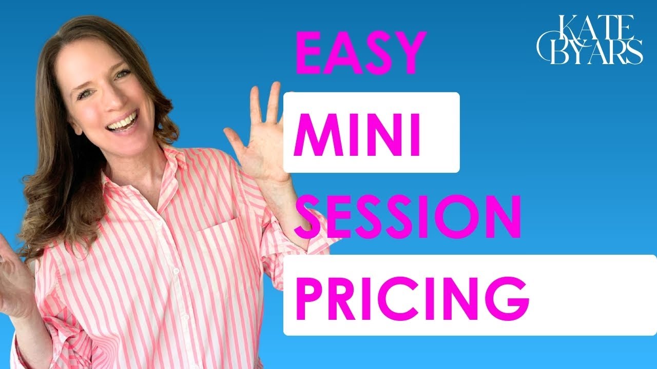 How Much to Charge for Mini Sessions (Pricing Strategy That Actually Works)