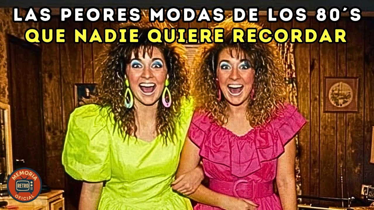 12 MODAS de los 80s Que Fueron Un Fracaso Total