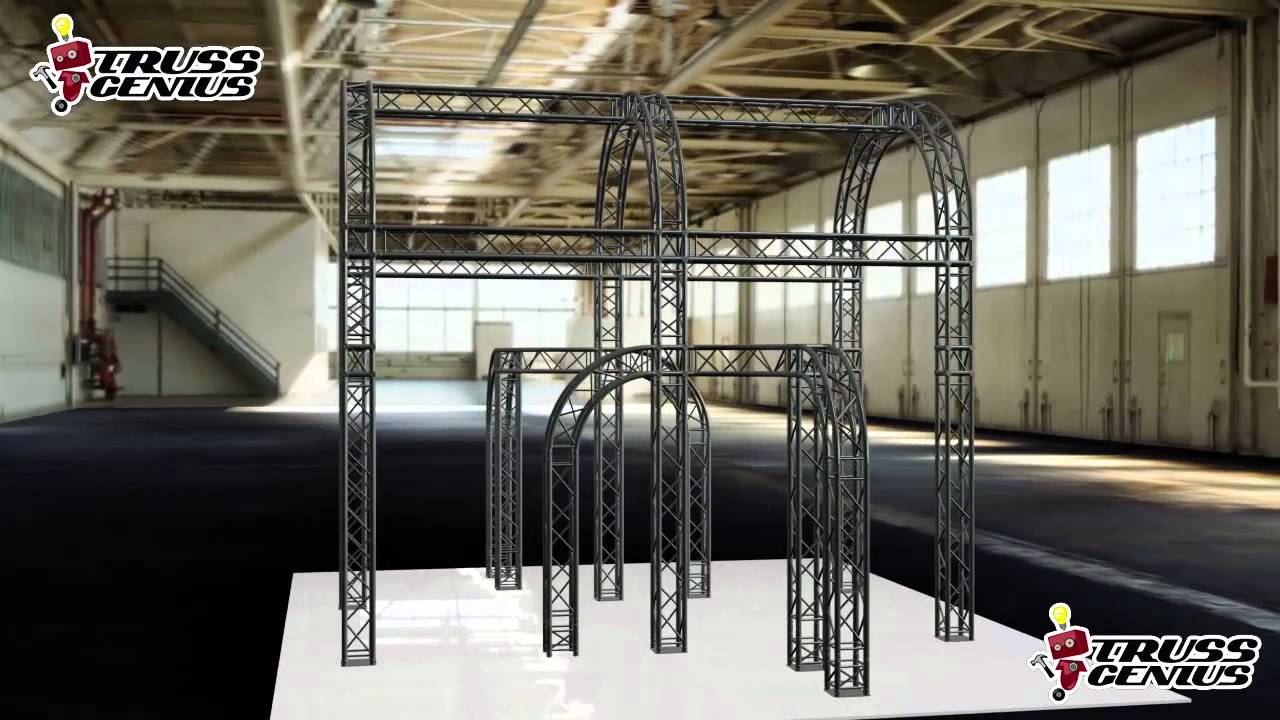 20x20 Circular Arch Truss Trade Show Booth Exhibit