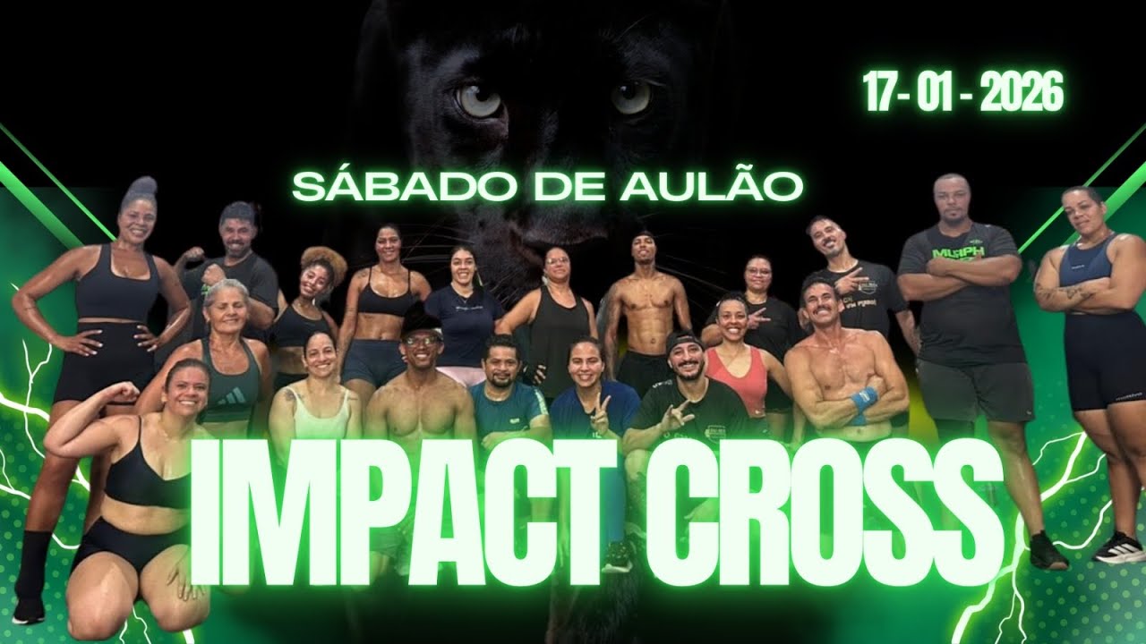 Sabadão de aulão na Impact Cross !
