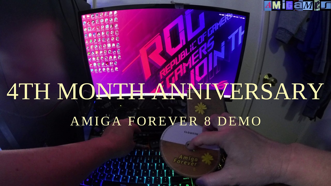 Amiga Forever 8 DVD Install Amiga Demo