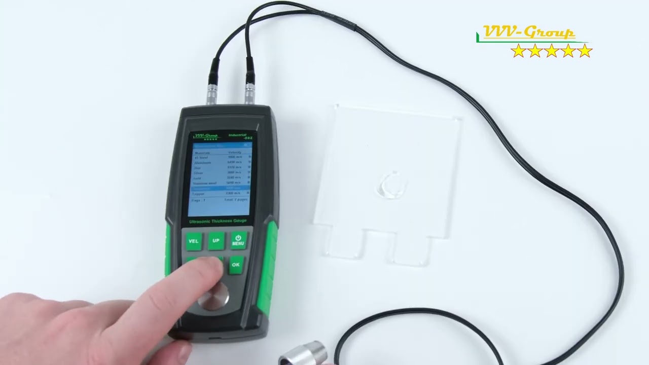 Industrial-882 Ultrasonic Thickness Gauge | Calibration + Real Test (Step-by-Step)