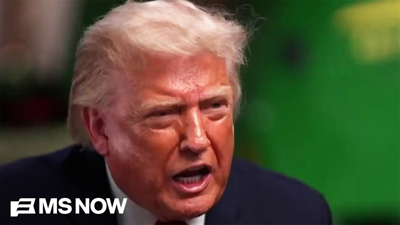 'Donald Trump LOST IT': Combative Trump STORMS out of interview after called out for election lies