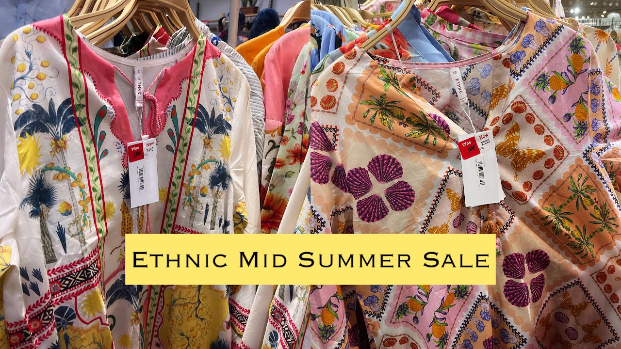 Ethnic Flat Sale 50% off 2025 ❤️ | Ethnic Mid Summer Sale 2025 | Life with HiraHashaam