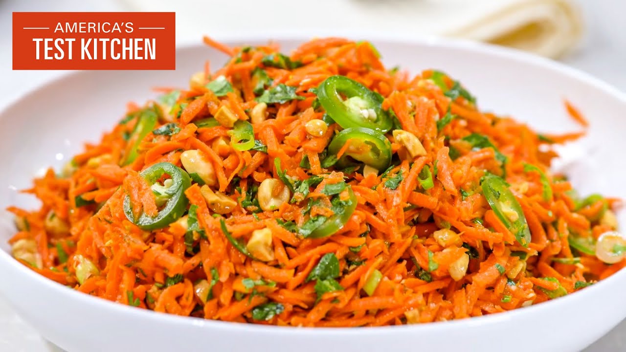 A Spicy Carrot Side Salad That's Easy to Make | America's Test Kitchen