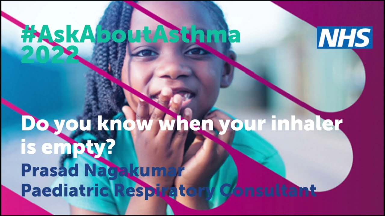 #askaboutasthma 2022: do you know when your inhaler is empty?
