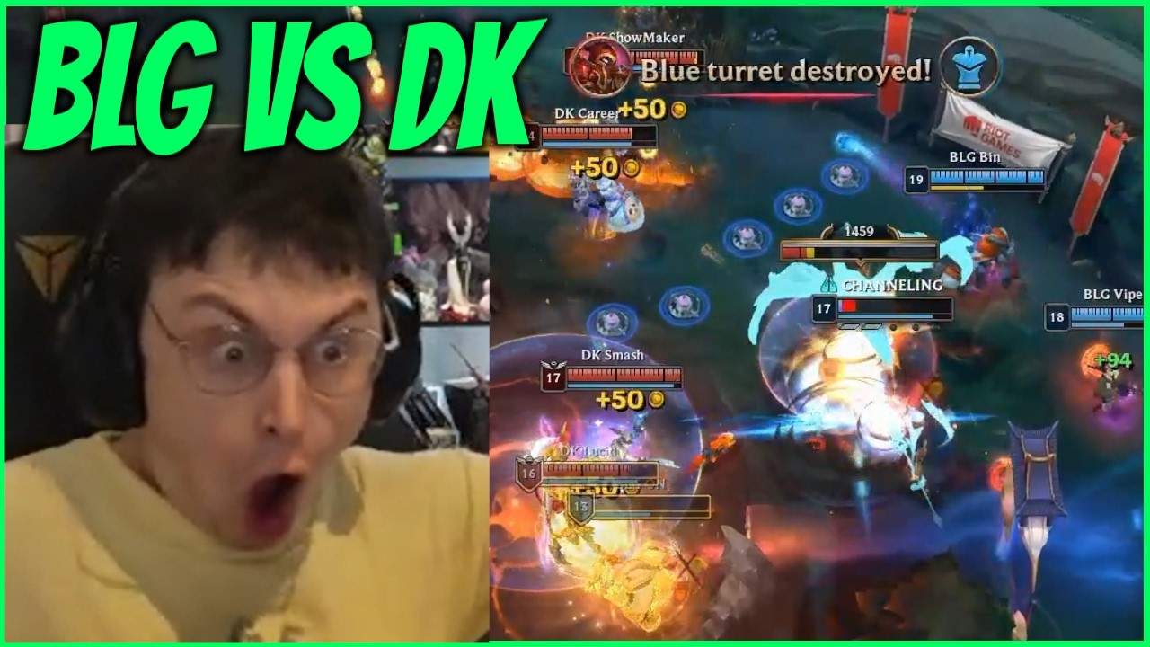 Caedrel Reacts To CRAZY Ending Of DK VS BLG Series