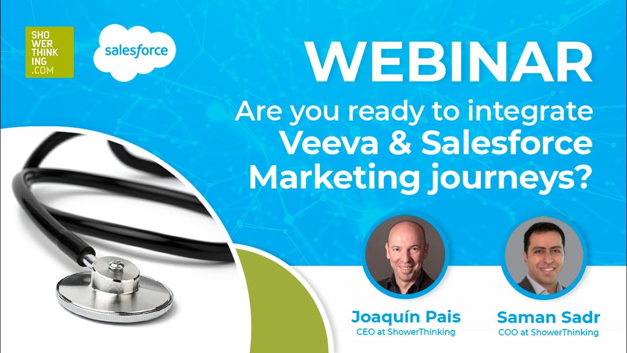 Webinar: Webinars in Pharma.  Are you ready to integrate Veeva and Salesforce Marketing journeys?