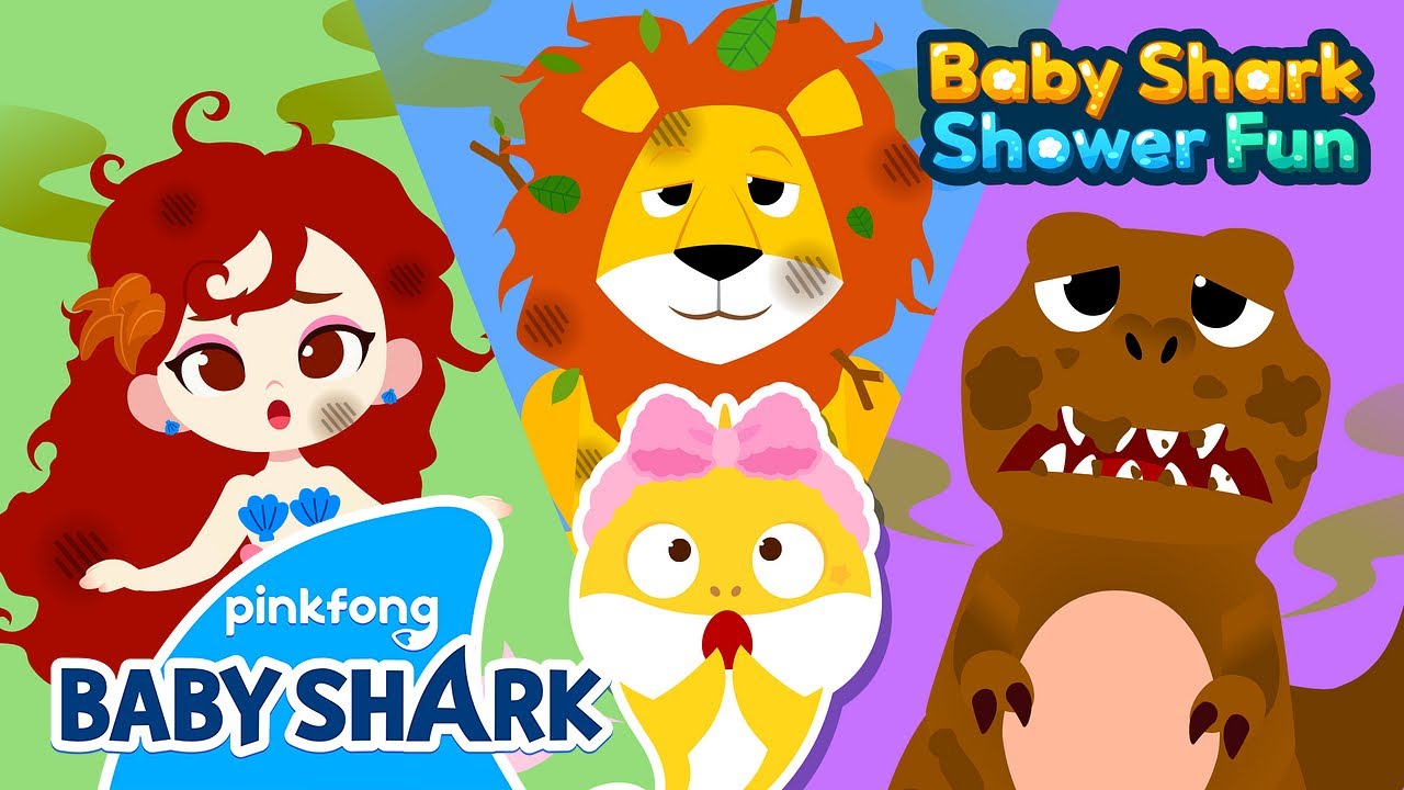 [😱NEW] Yikes! The World’s Dirtiest Customers Ever! | Baby Shark Shower Fun | Baby Shark Official