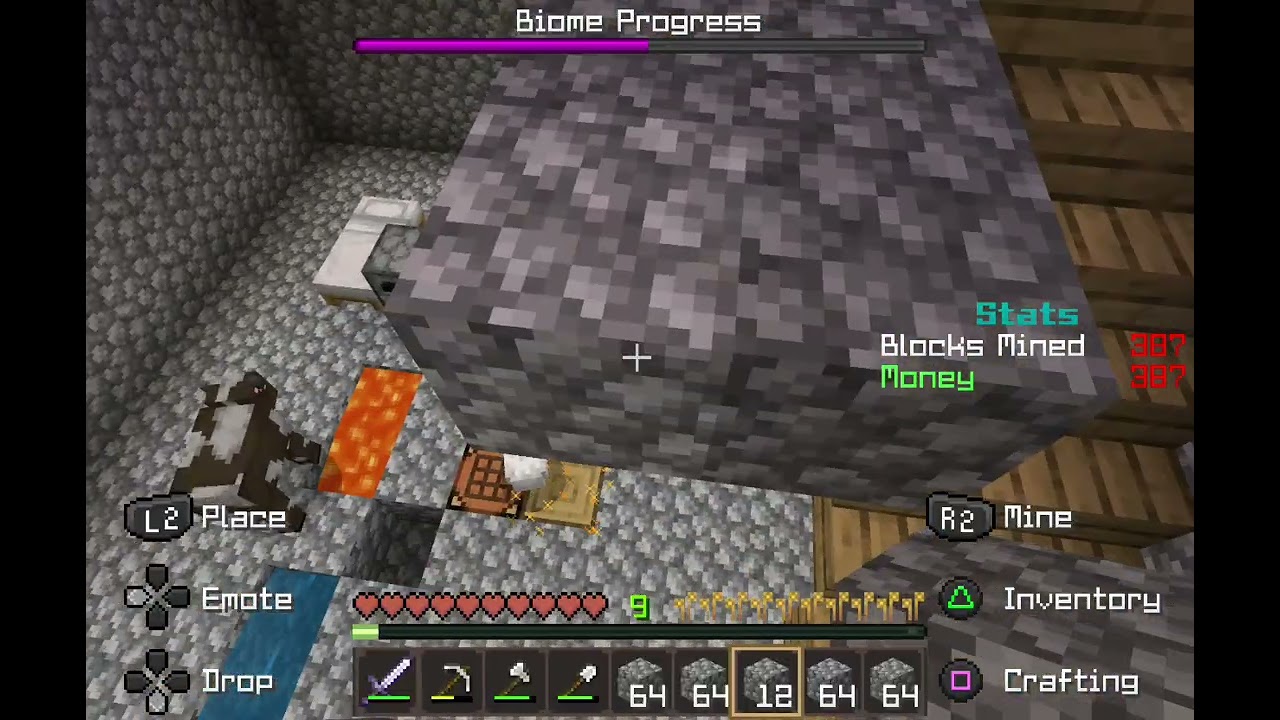 ماين مرات one block جزء الثاني #2025 
