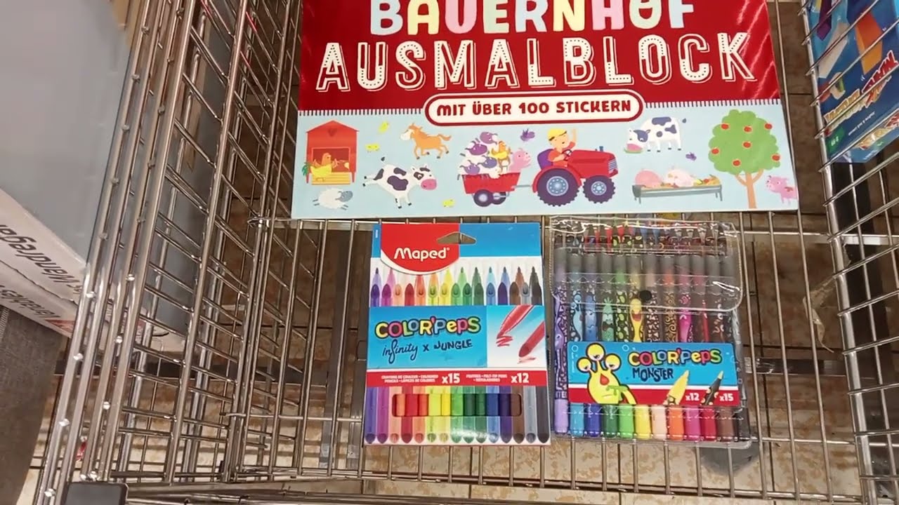 Nachwuchskünstler beschenken : Malbücher und Stifte