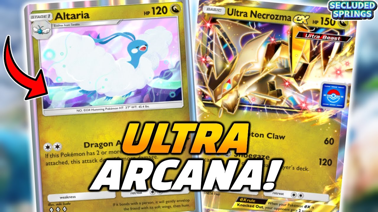 ULTRA ALTARIA!? Altaria And Ultra Necrozma EX INSANE Duo?! Charge Up Fast! | Pokemon TCG Pocket