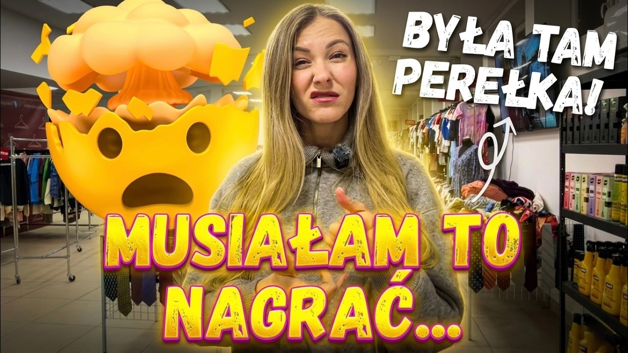 Znalazłam T-shirt ARKET za ułamek ceny W LUMPEKSIE! 😱 Słuchajcie swojego organizmu...