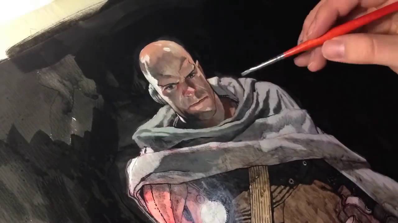 Valentin Sécher - Metabaron Drawing (Part 2 of 2)
