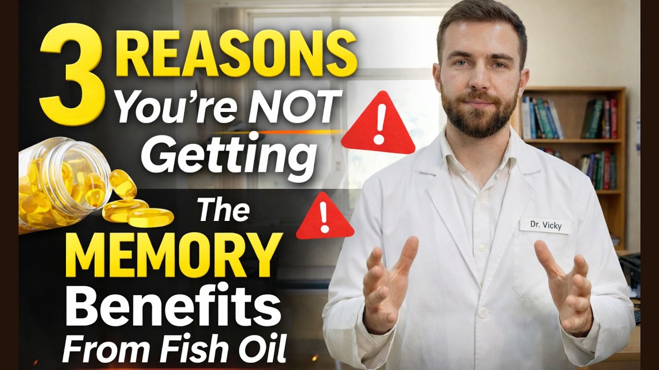 3 Reasons You're NOT Getting Brain & Memory Benefits from Fish Oil