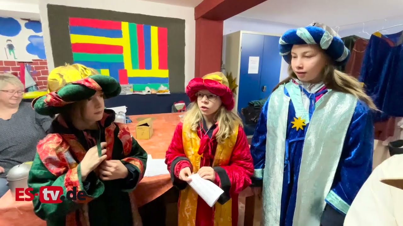 Sternsinger ziehen durch Esslingen