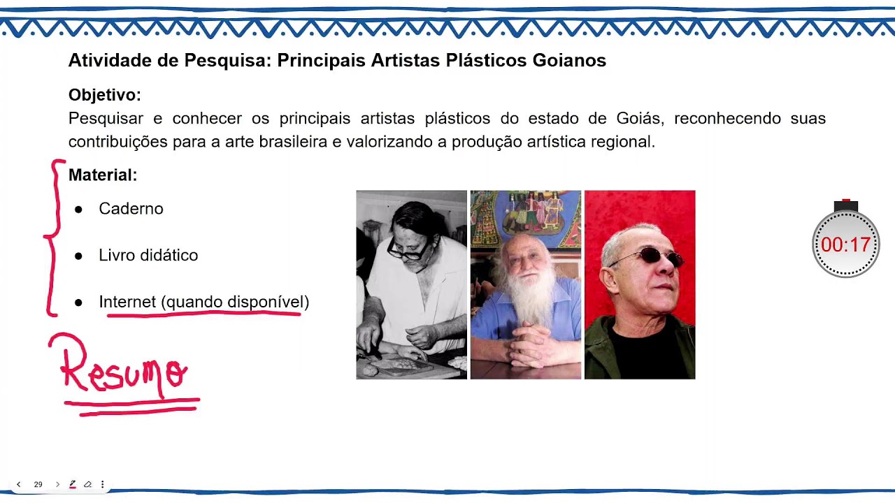 🔴 TARDE - ARTE - 29.01.26 - 9º Ano