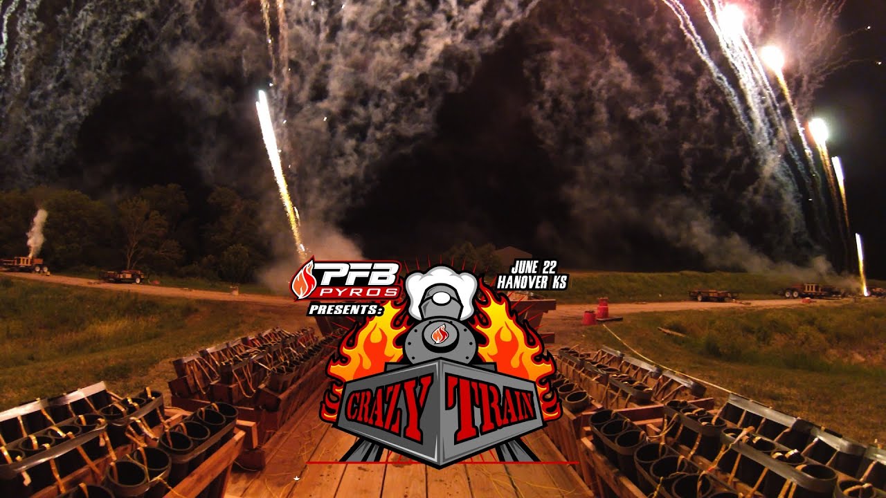 2013 Hanover Fireworks, Crazy Train by PFB Pyros