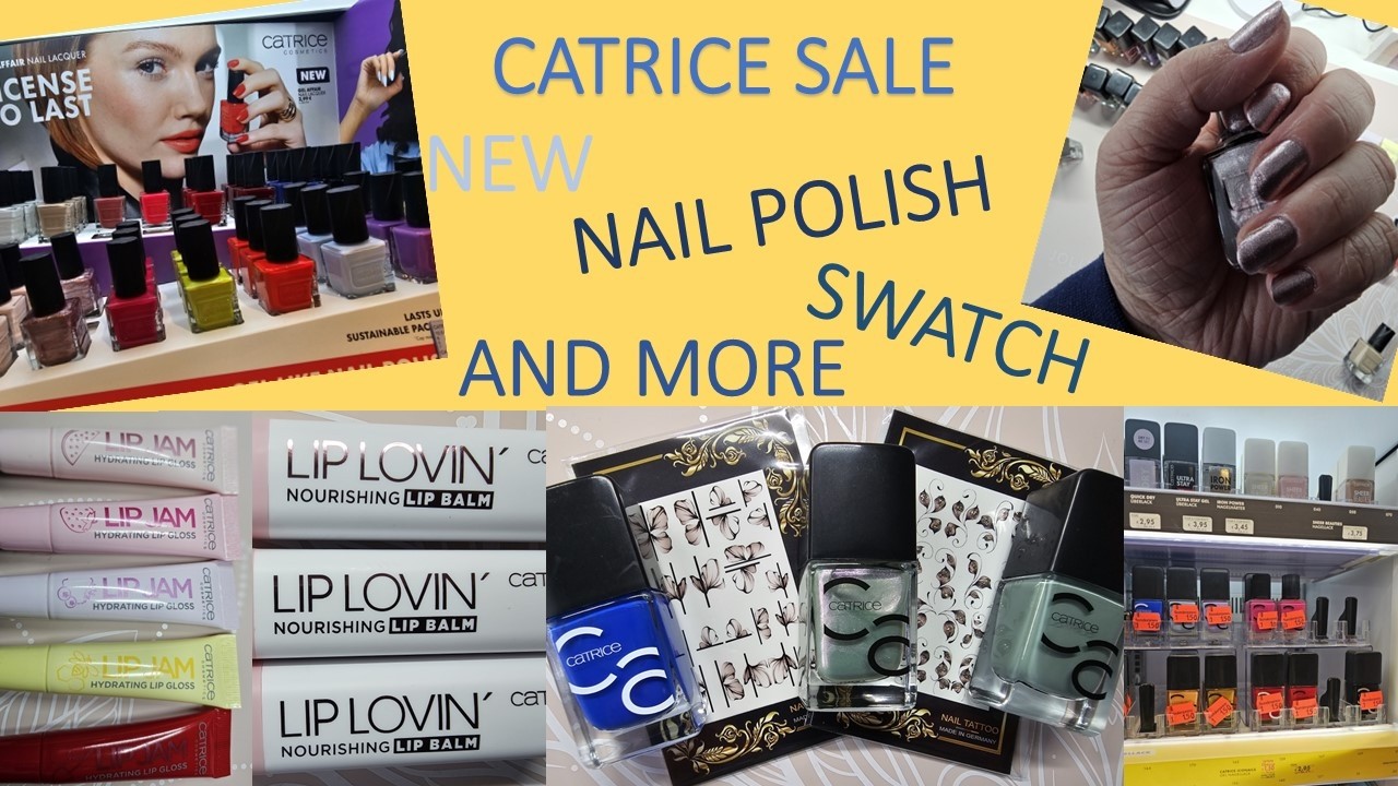 Lohnt sich das ? Catrice Sale-Alarm! Nagellack, Lipgloss & Co #nails  #beauty #sale #makeup