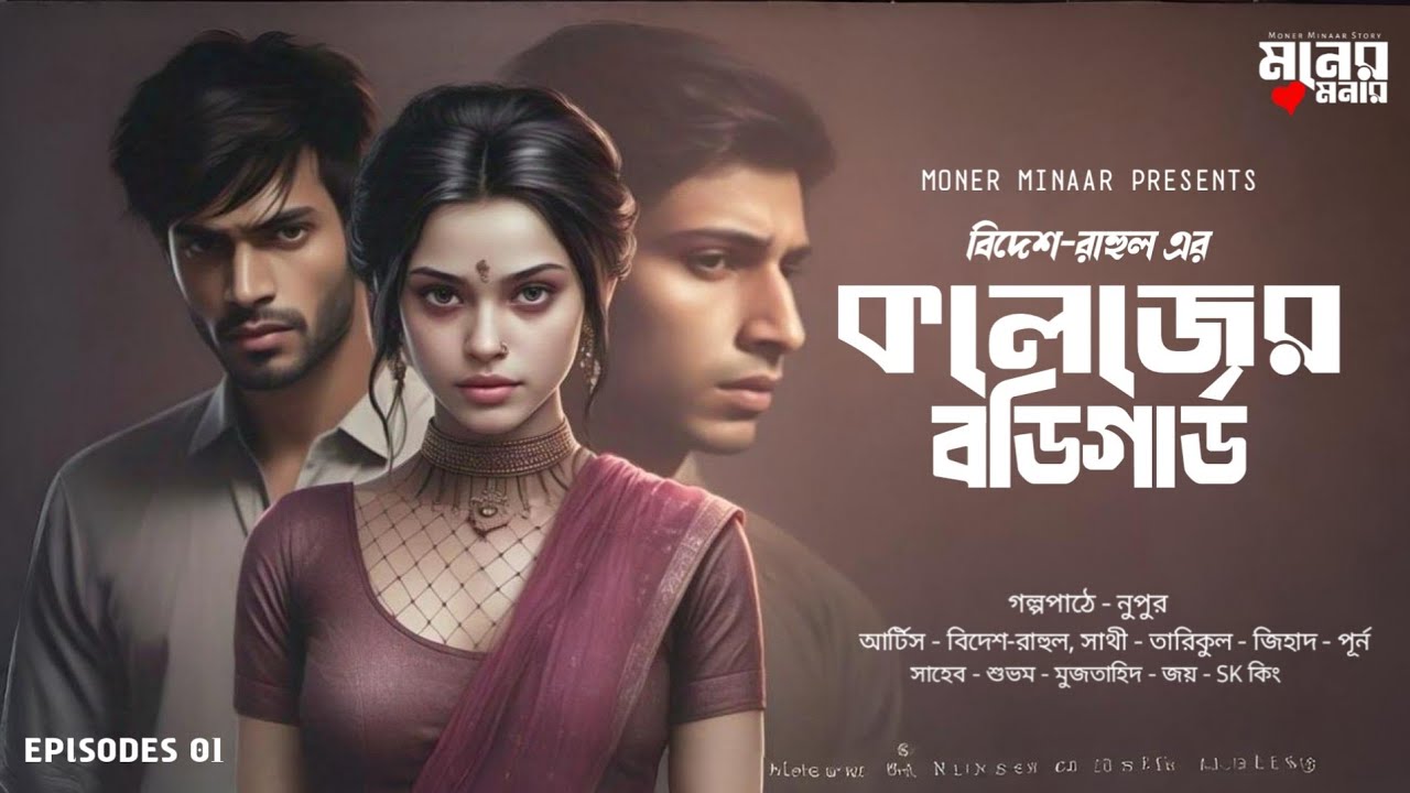 কলেজের বডিগার্ড By Bidesh-Rahul | Romantic Thriller Audio Story bangla | Moner Minaar 
